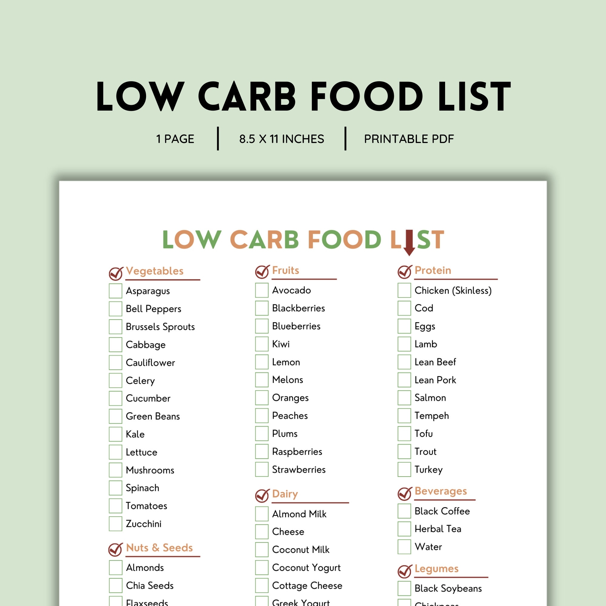 Low Carb Food List Keto Food List Grocery List Low Carb Foods Diabetic Food List Master Grocery List Diabetic Food Grocery List PDF Etsy Low Carb Food List Keto Food List Grocery List Low Carb Foods Diabetic Food List Master Grocery List Diabetic Food Grocery List PDF Etsy