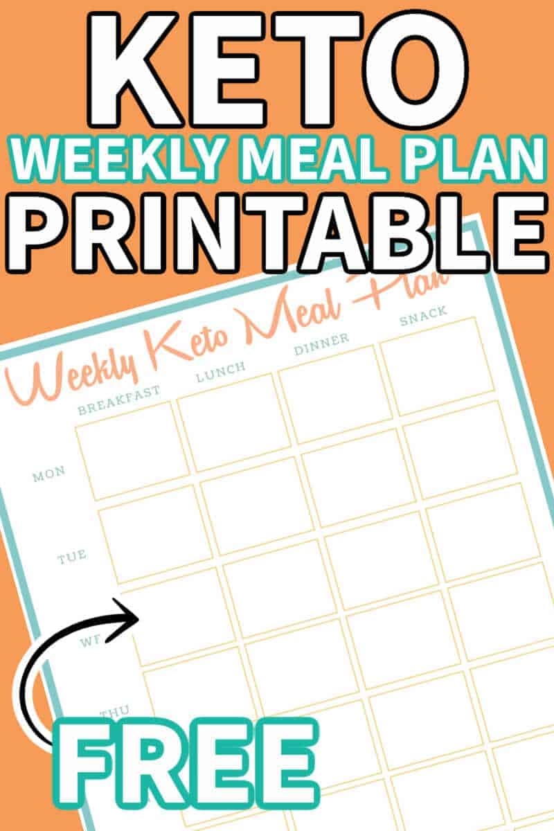 printable keto meal plan printable keto meal plan