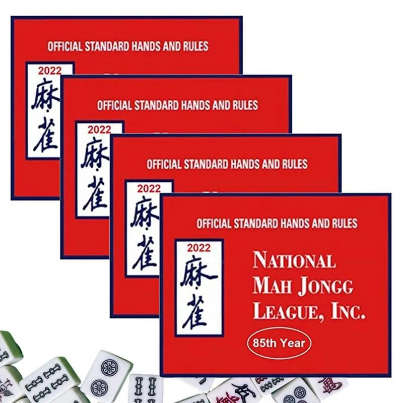 Mahjong Card Game Set With Large Print Cards Rules And 1 4 Pack Options Mahjong Card Game Set With Large Print Cards Rules And 1 4 Pack Options