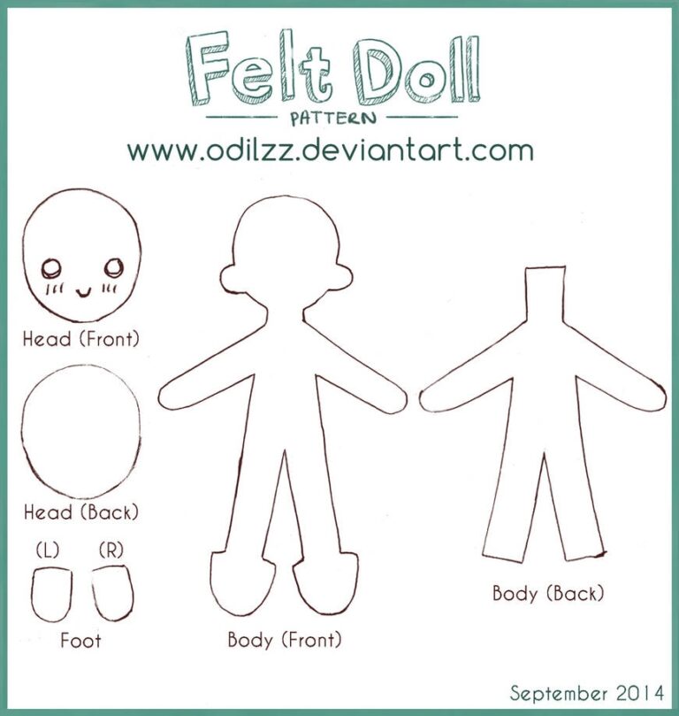 Make Your First Felt Doll Beginner s Guide To Doll Making The Art And Beyond