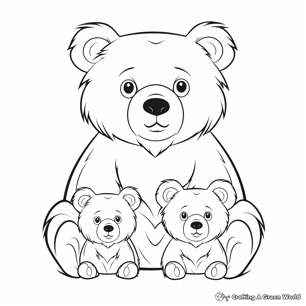 free mama bear printable