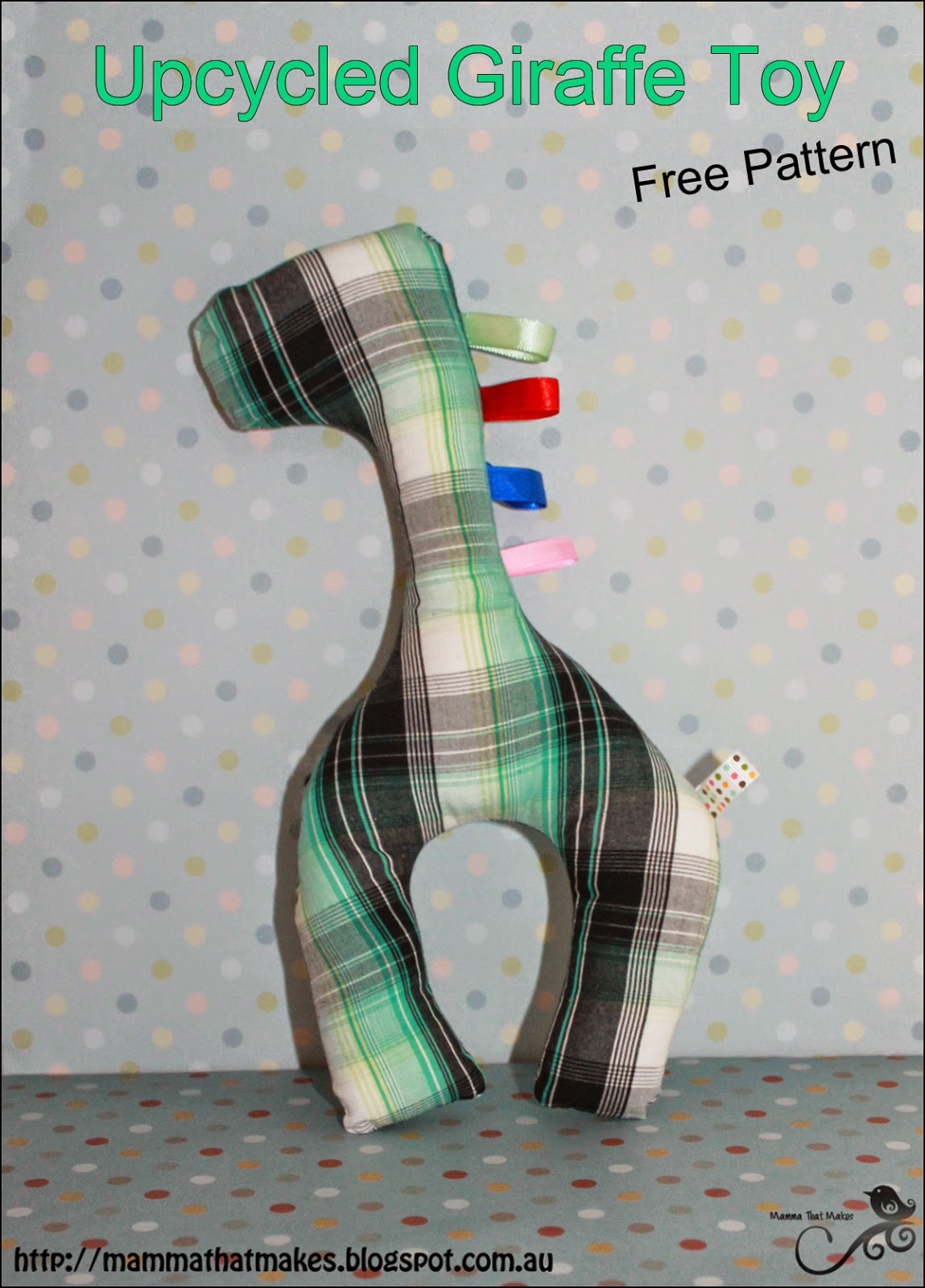 Mamma That Makes Seahorse And Giraffe Baby Toys From Upcycled 