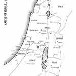 Map Of Israel U0026 Judah VISUAL UNIT