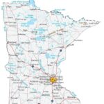 Map Of Minnesota Cities And Roads GIS Geography