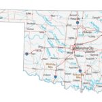 Map Of Oklahoma Cities And Roads GIS Geography
