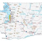 Map Of Washington Cities And Roads GIS Geography