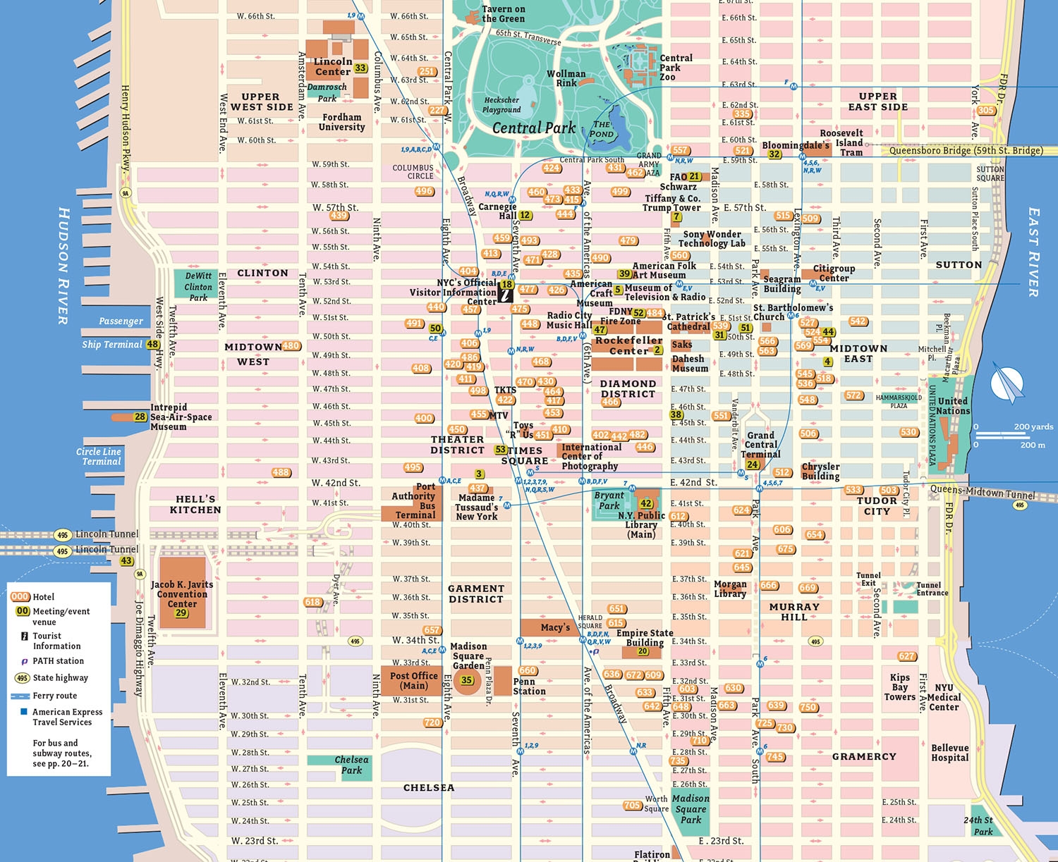 printable map of midtown manhattan