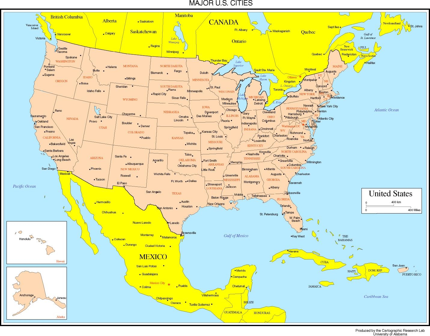pdf printable map of the united states