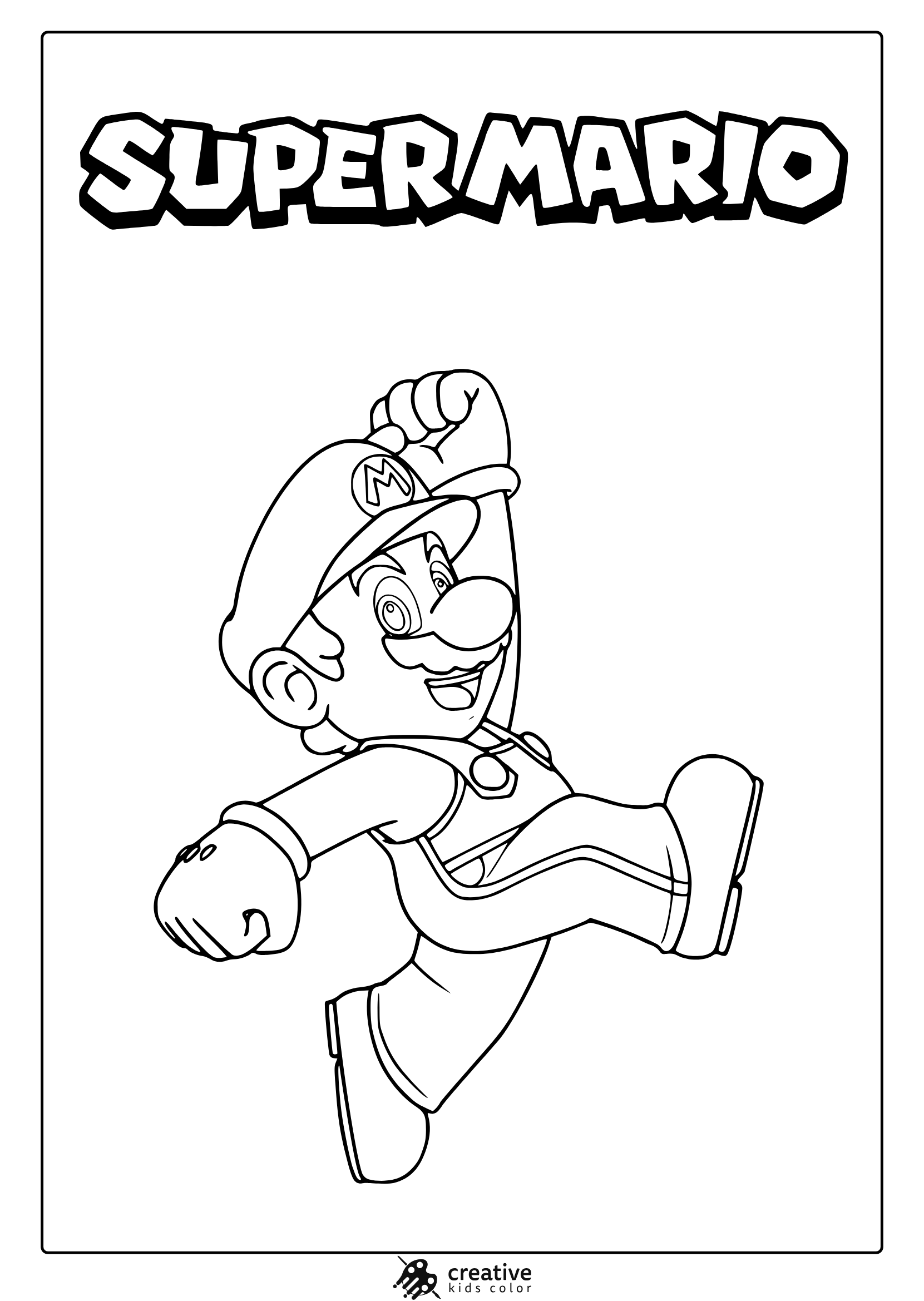 Mario Coloring Pages 25 Free Printable PDF 
