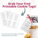 Mason Jar Chocolate Chip Cookies with Printable Tags A 