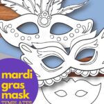 Masquerade And Mardi Gras Mask Templates Free Printables 