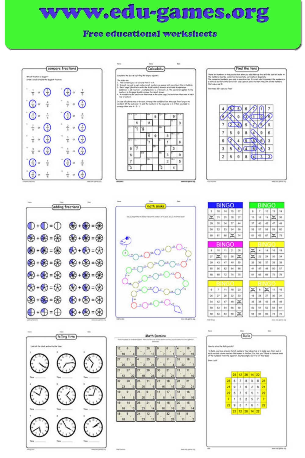 Math Games U0026 Maths Games Free Printable Worksheets 