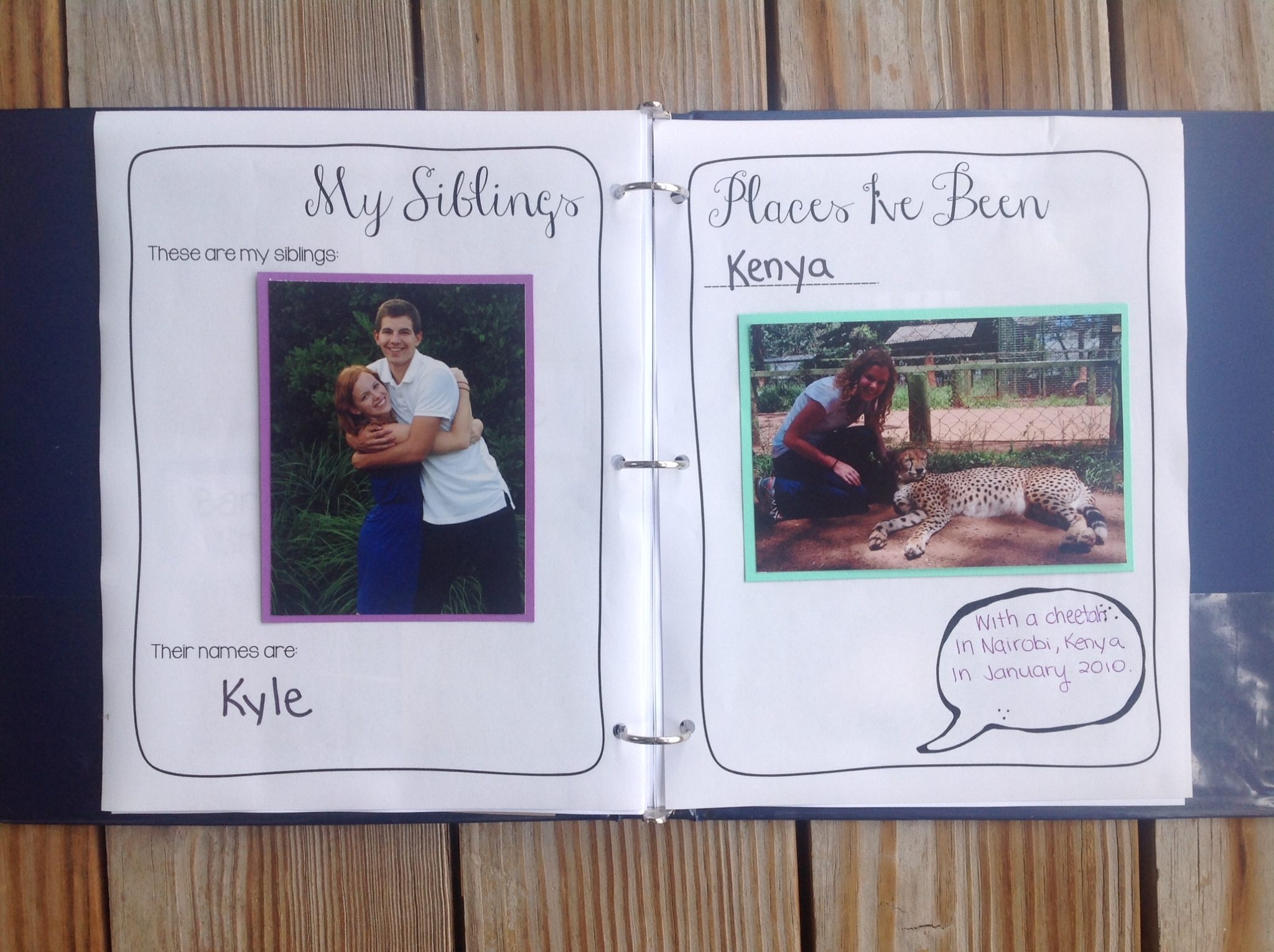 printable memory book pages for dementia