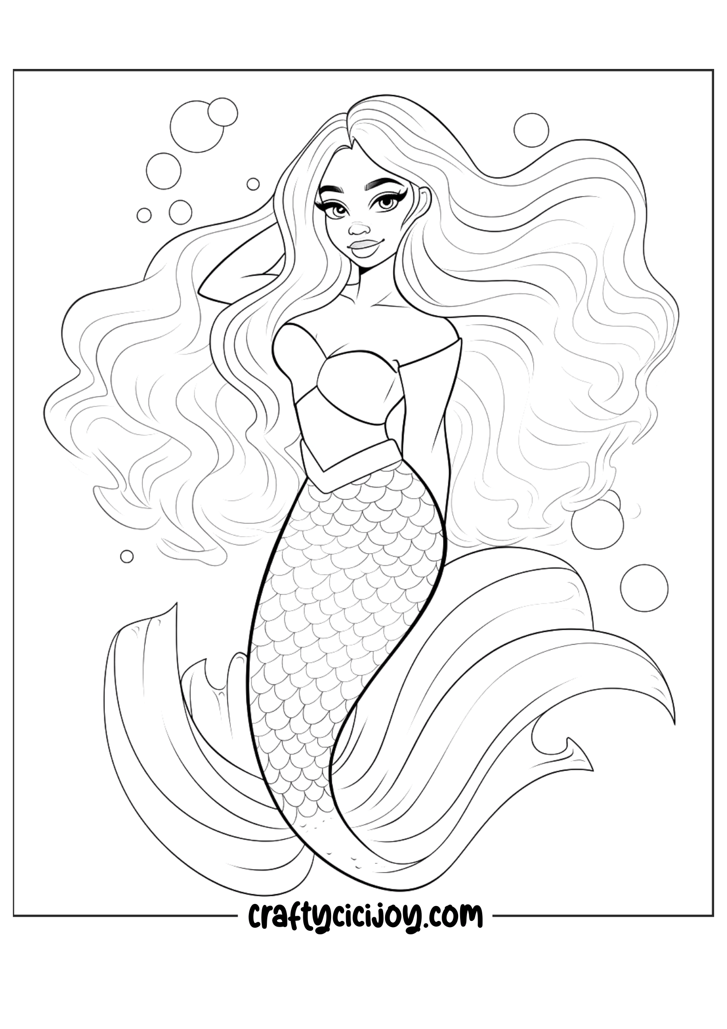 free printable coloring pages for adults mermaids