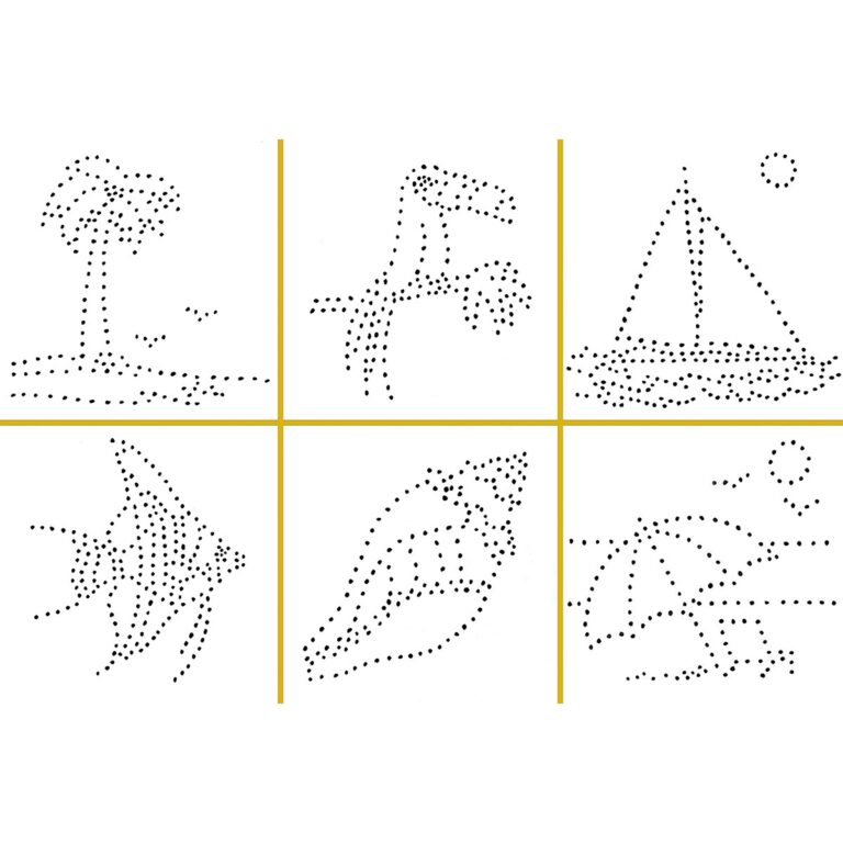 Metal Punch Group Pack Mini Tropical Punch Pack Of 100 White