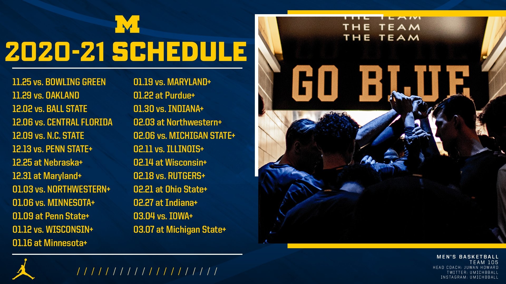 Michigan Basketball Schedule Mgoblog