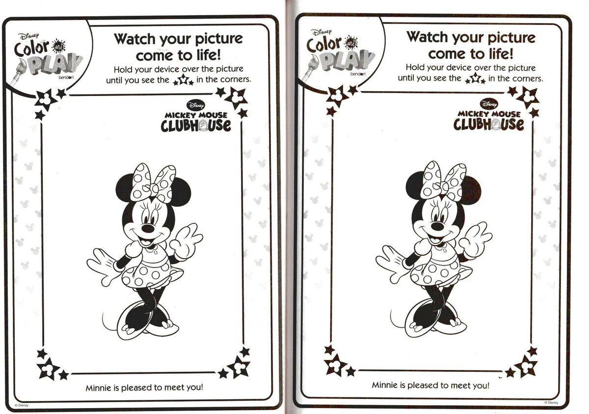 Mickey Mouse Clubhouse Color And Play Come To Life Coloring U0026 Activity Book