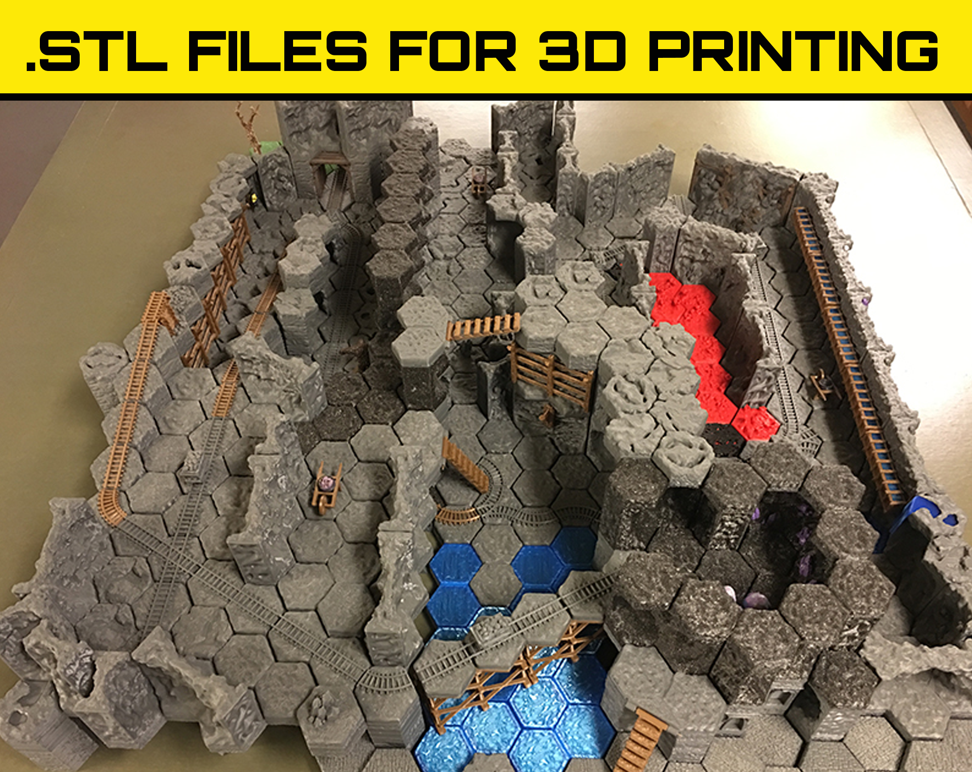 MINE SHAFT DUNGEON SET 
