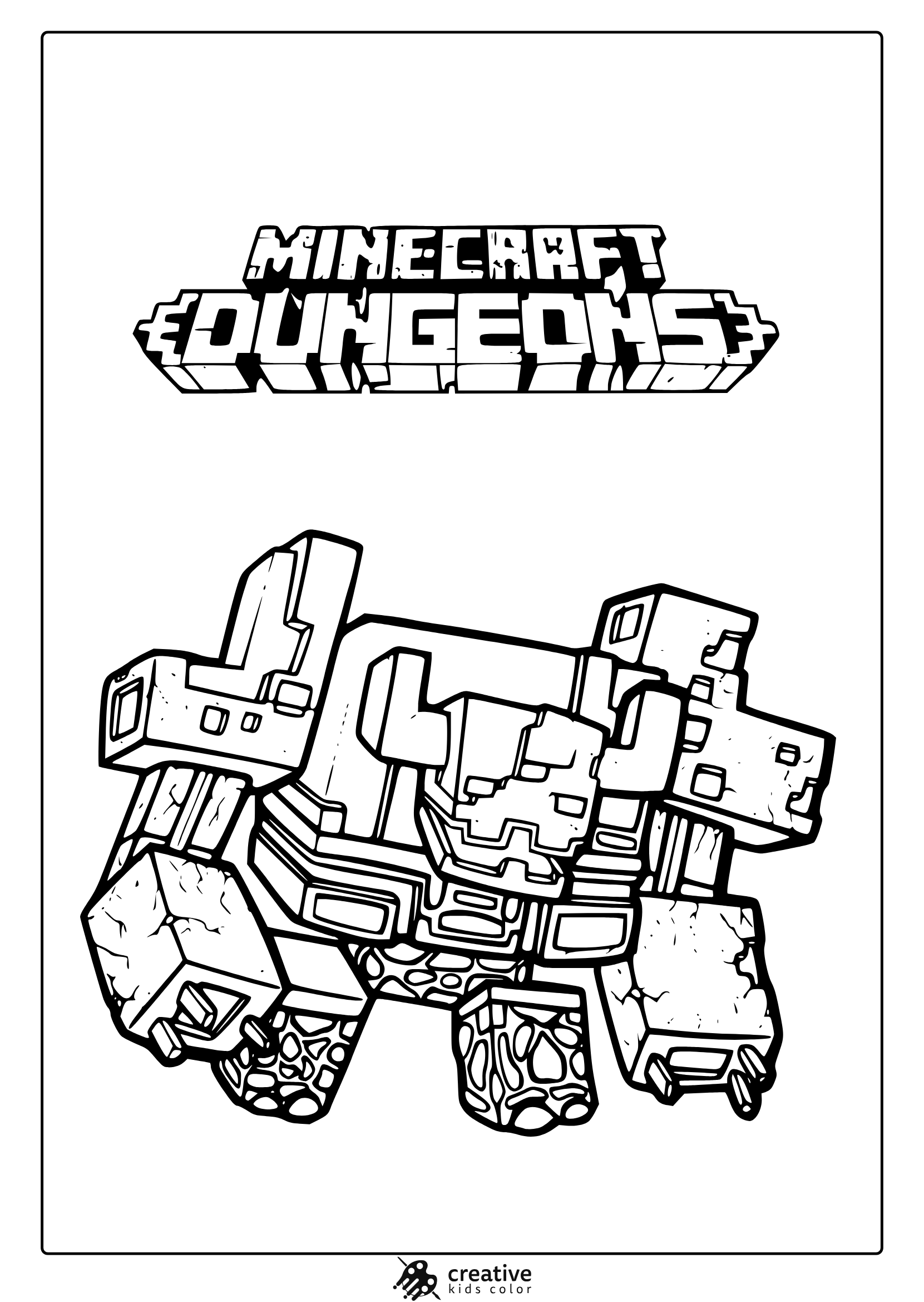 free printable coloring pages minecraft