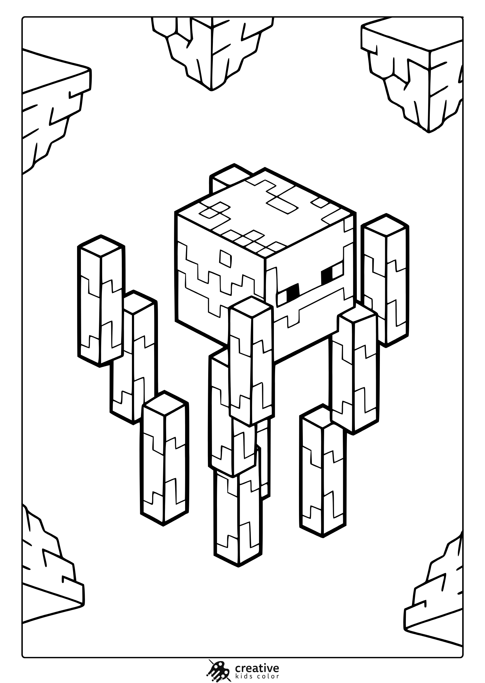 free printable minecraft activity pages