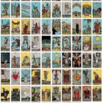 Miniature Tarot Card Printable Printable Mini Tarot Cards Etsy