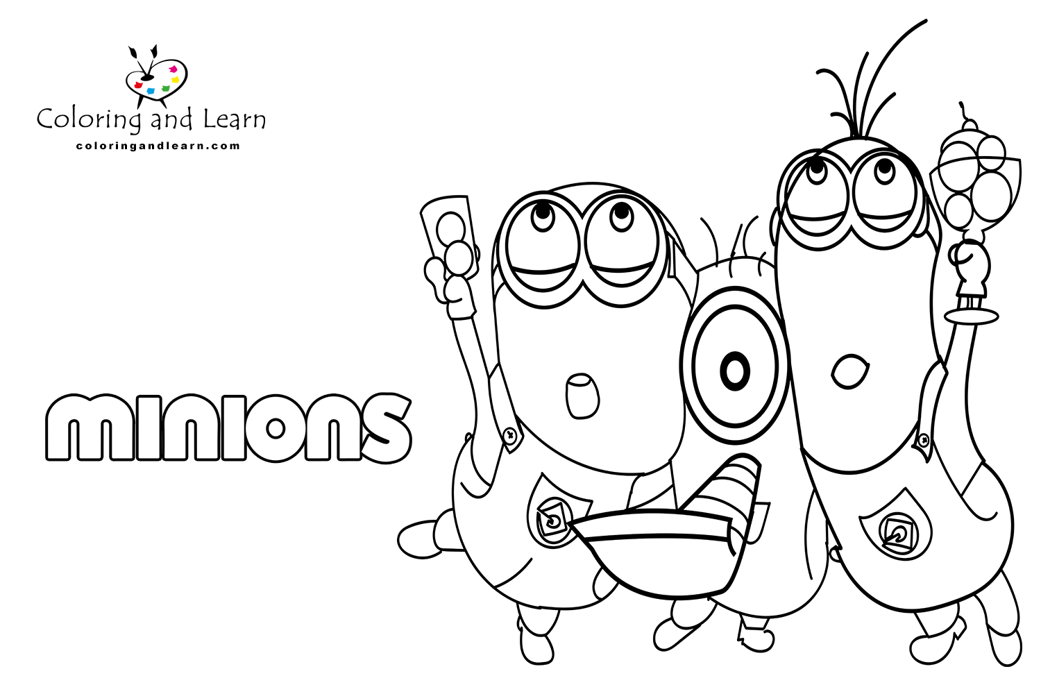 Minions Coloring Pages FREE 2025 Coloring And Learn