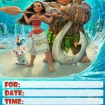 Moana Birthday Invitations Free Printables Fun Money Mom