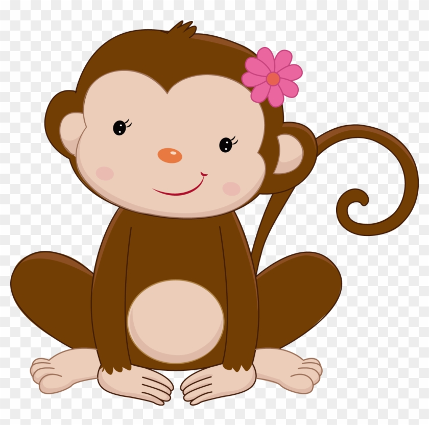 Monkey Baby Shower Clip Art For Kids Jungle Animals Clipart Monkey Free Transparent PNG Clipart Images Download