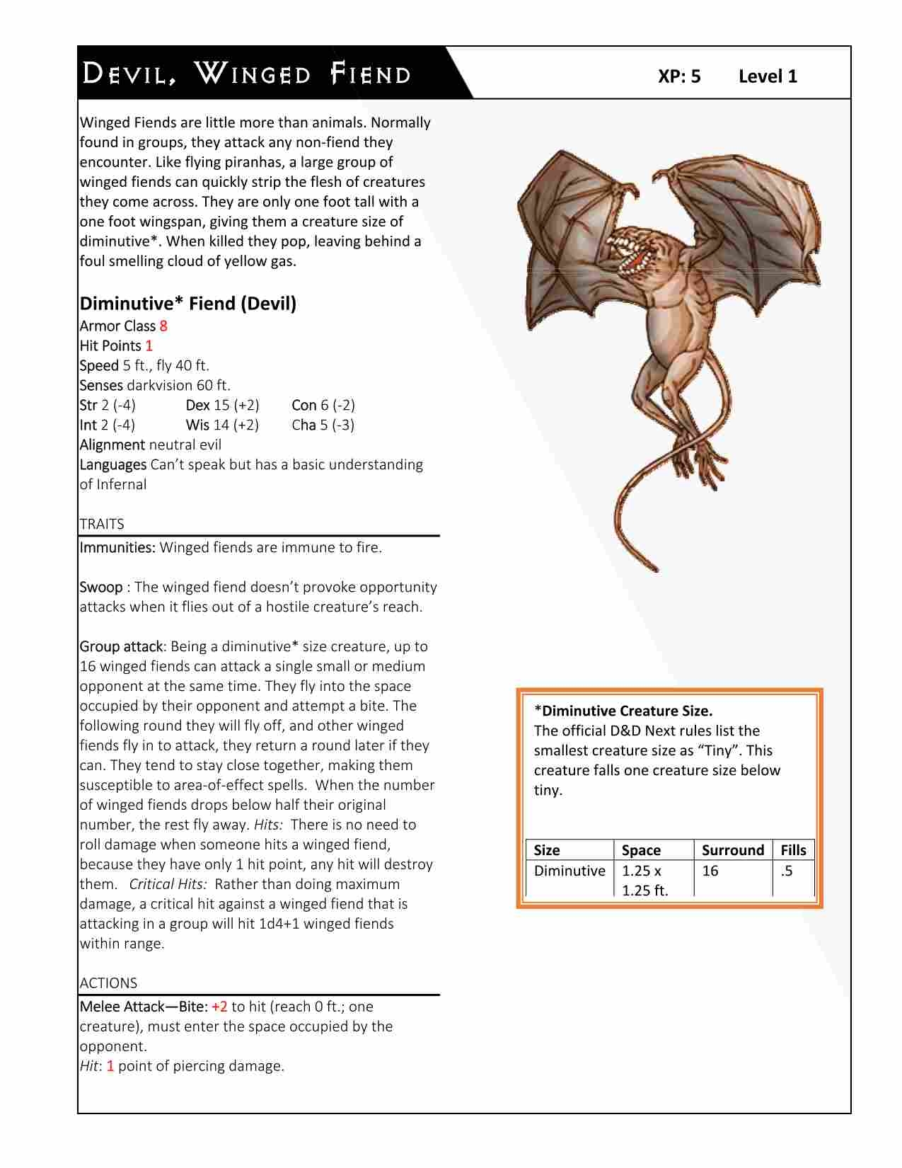d d printable monster cards