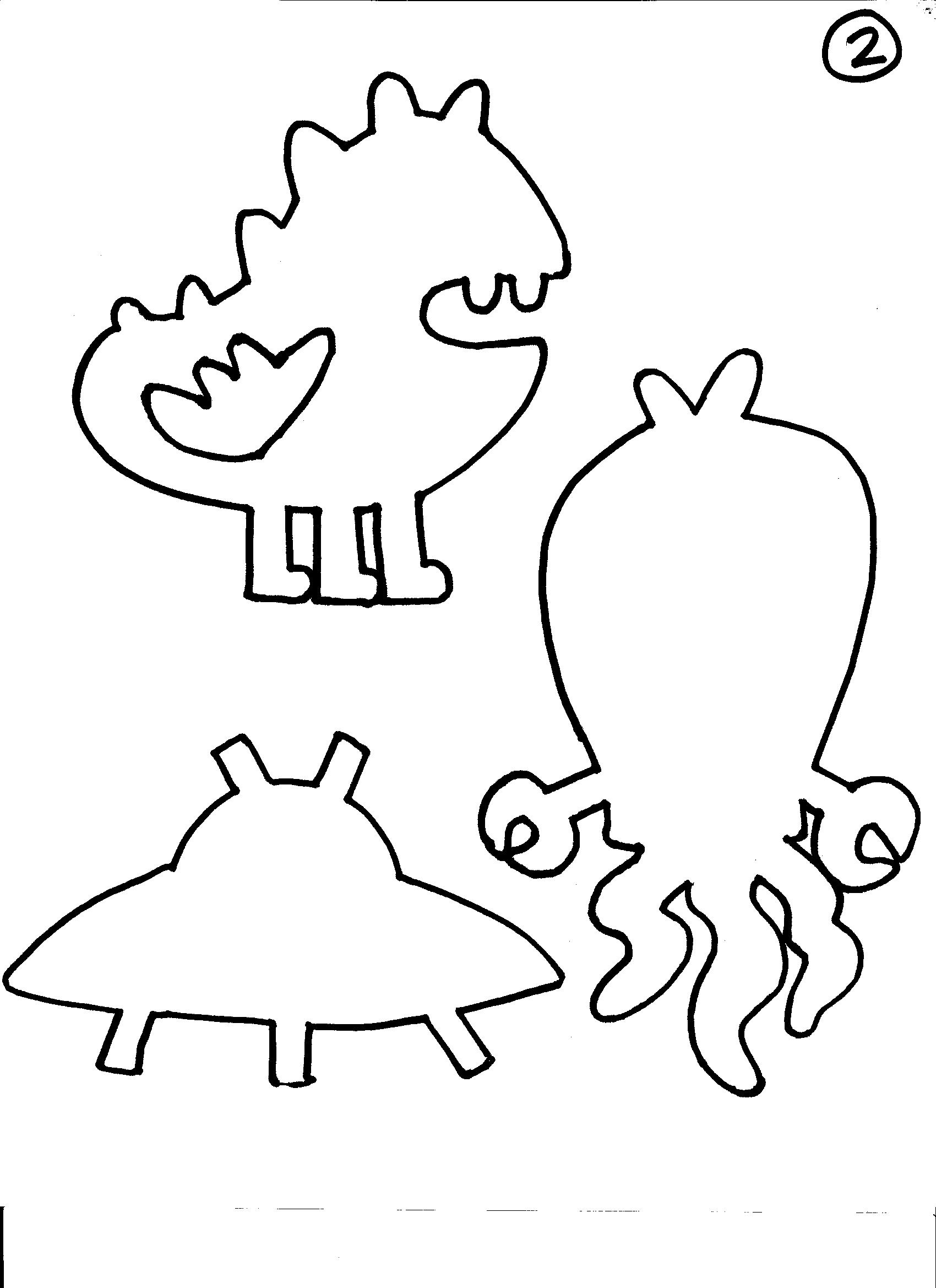 free printable shadow puppet templates