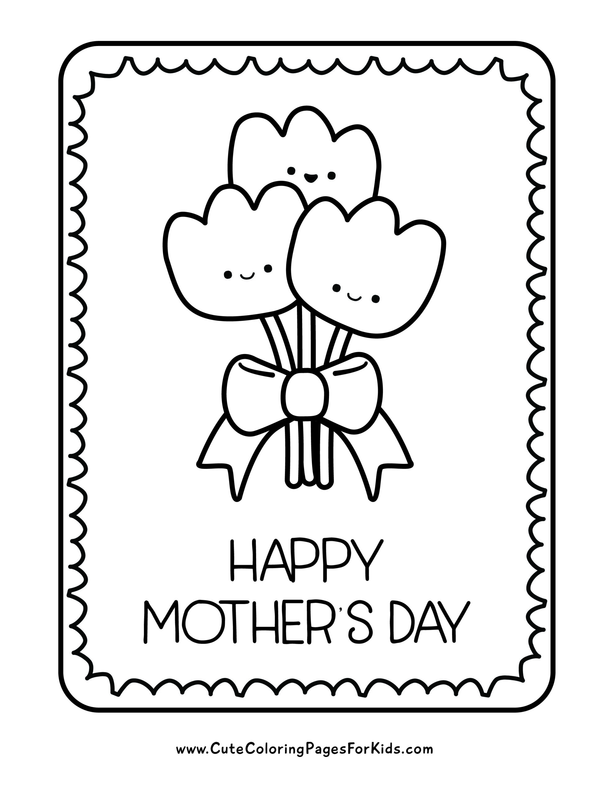 Mother s Day Coloring Pages 19 Free Printables Cute Coloring Pages For Kids Mother s Day Coloring Pages 19 Free Printables Cute Coloring Pages For Kids