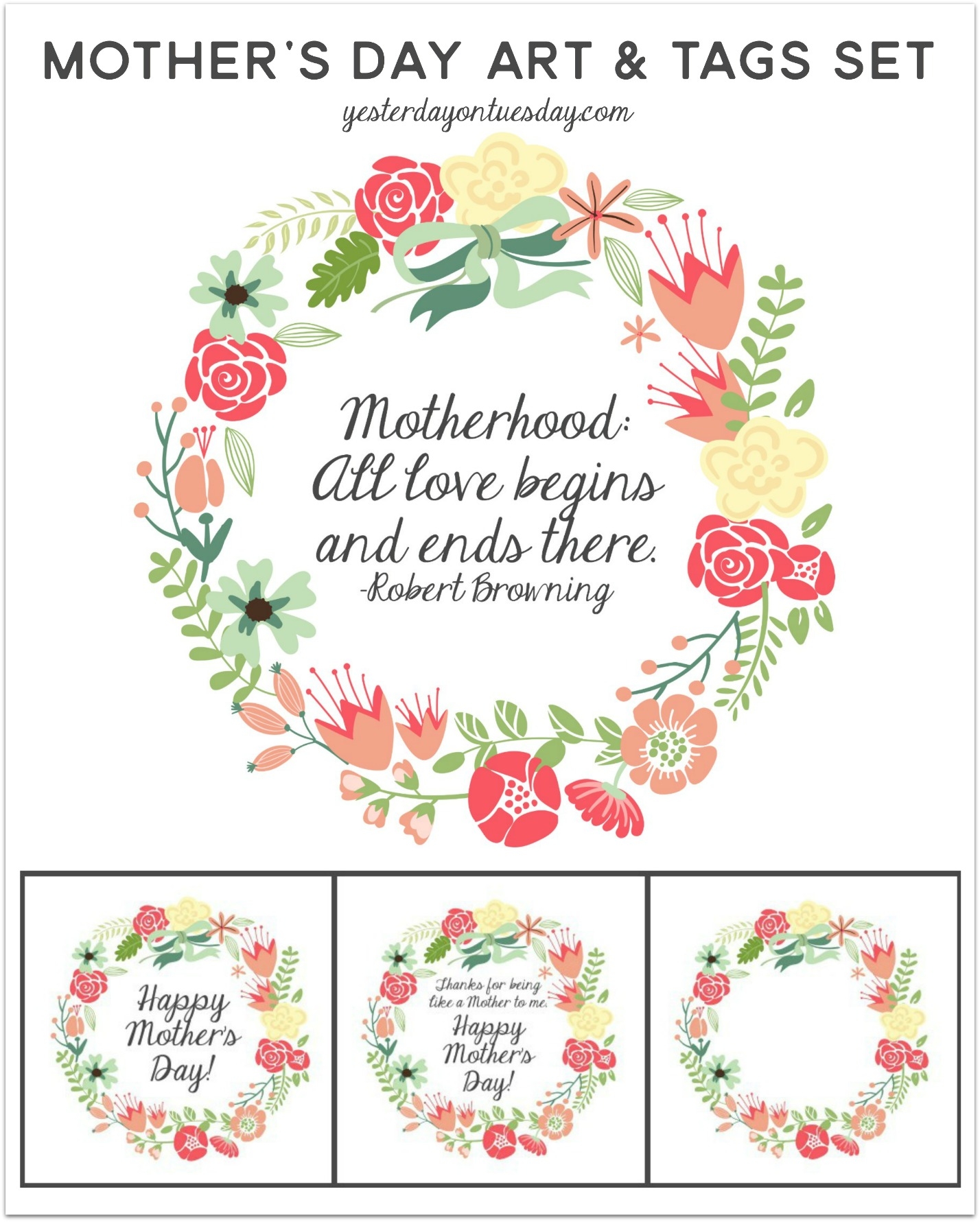 Mother s Day Printables And Creating With GraphicStock Yesterday On Tuesday