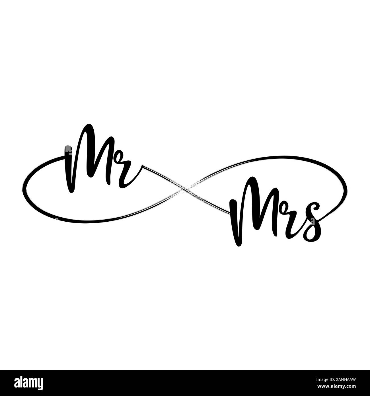 mr and mrs printable stencil