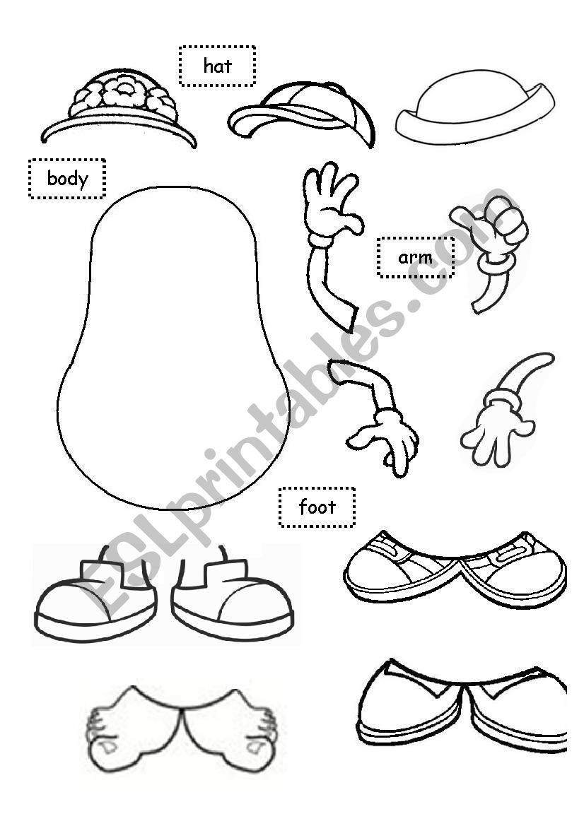 Mr Potato Body Parts 2025 Www hockeyplayer ar