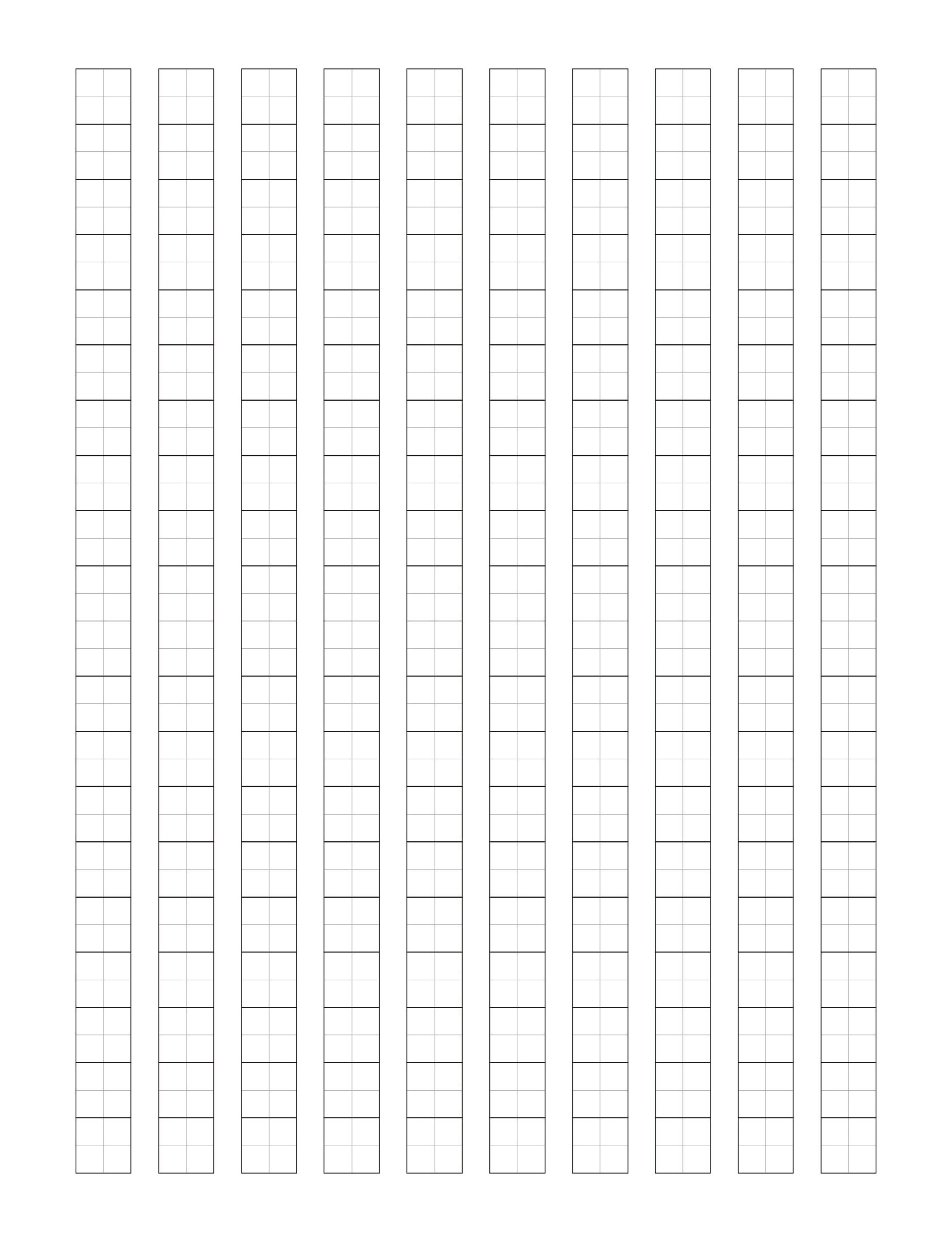 Multi language Kanji Handwriting Template Genkouyoushi Japanese Writing Practice Sheets Language Learning Tool Etsy
