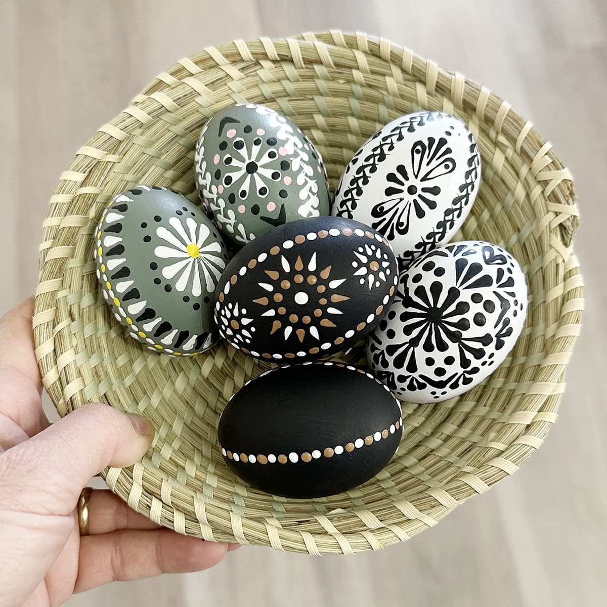 free printable pysanky template