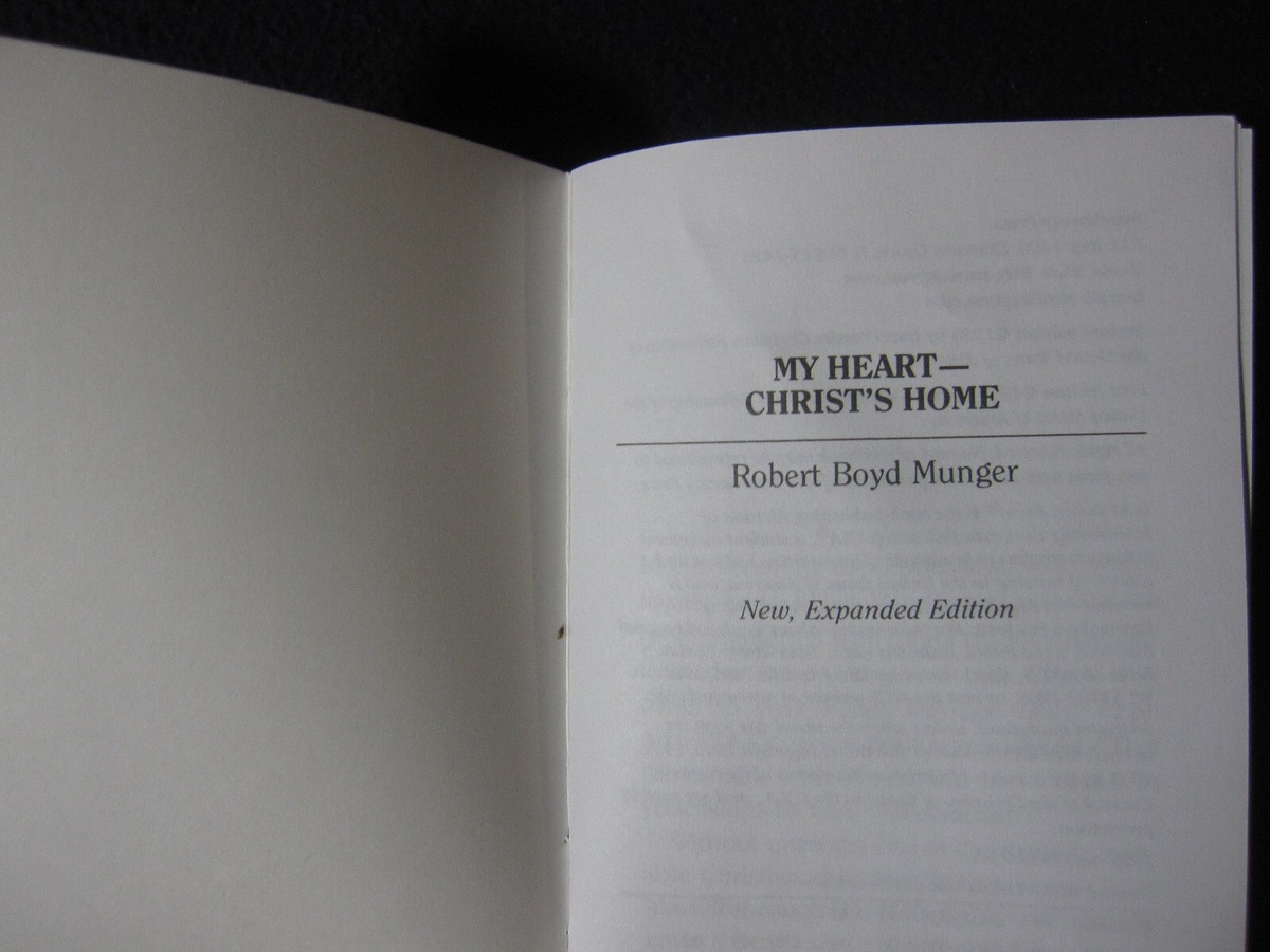 My Heart Christ s Home Pamphlet Munger Robert Boyd