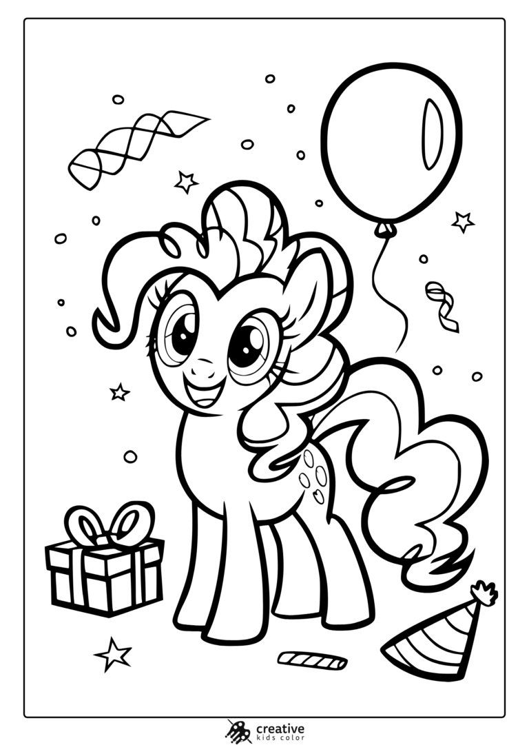 My Little Pony Coloring Pages 30 Free Printable PDF
