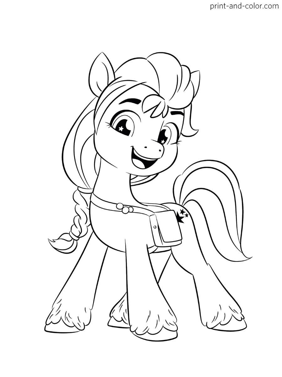 my little pony printable coloring pages