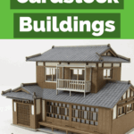 N Scale Cardstock Buildings James Model Trains