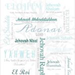 NAMES OF GOD PRINTABLE StoneGable