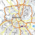 Nashville Map Tennessee GIS Geography