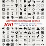 Native American 100 Symbols transferred To Our New Shop Https www etsy shop laginartisanstudio refu003ddashboard header Etsy UK