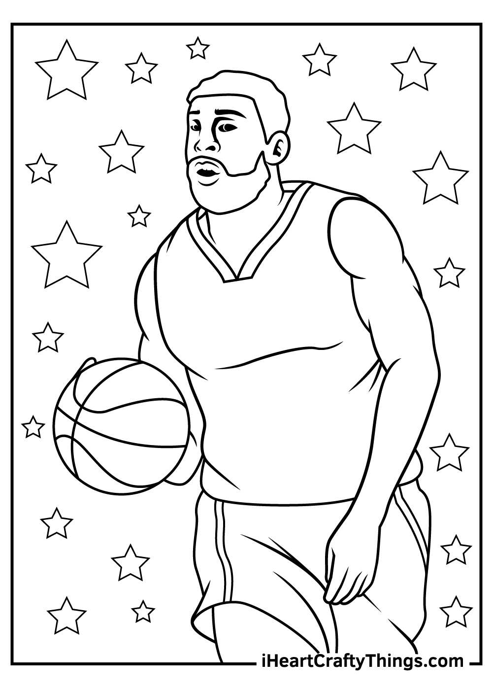 nba printable coloring pages