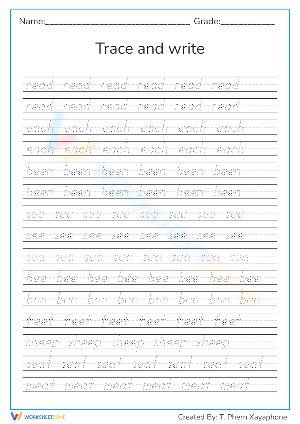 Neat Handwriting Worksheets U0026 Printable