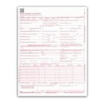 New CMS 1500 Claim Forms HCFA Version 02 12 250 Per Ream Amazon in Office Products