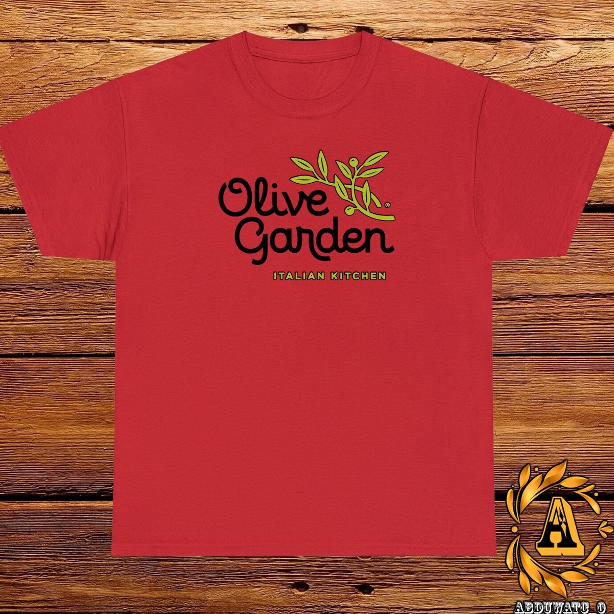 New Olive Garden Restaurant Logo Black Sport Grey White Navy Red T Shirt S 5XL