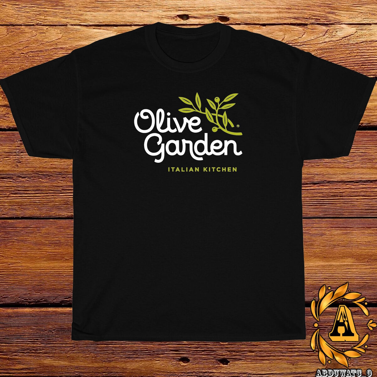 New Olive Garden Restaurant Logo Black Sport Grey White Navy Red T Shirt S 5XL