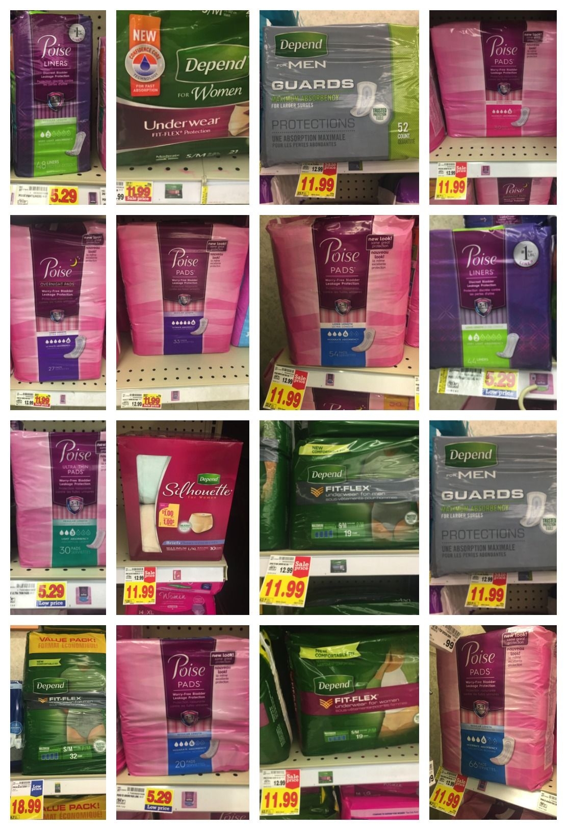 NEW Poise U0026 Depends Coupons Kroger Deals Kroger Krazy