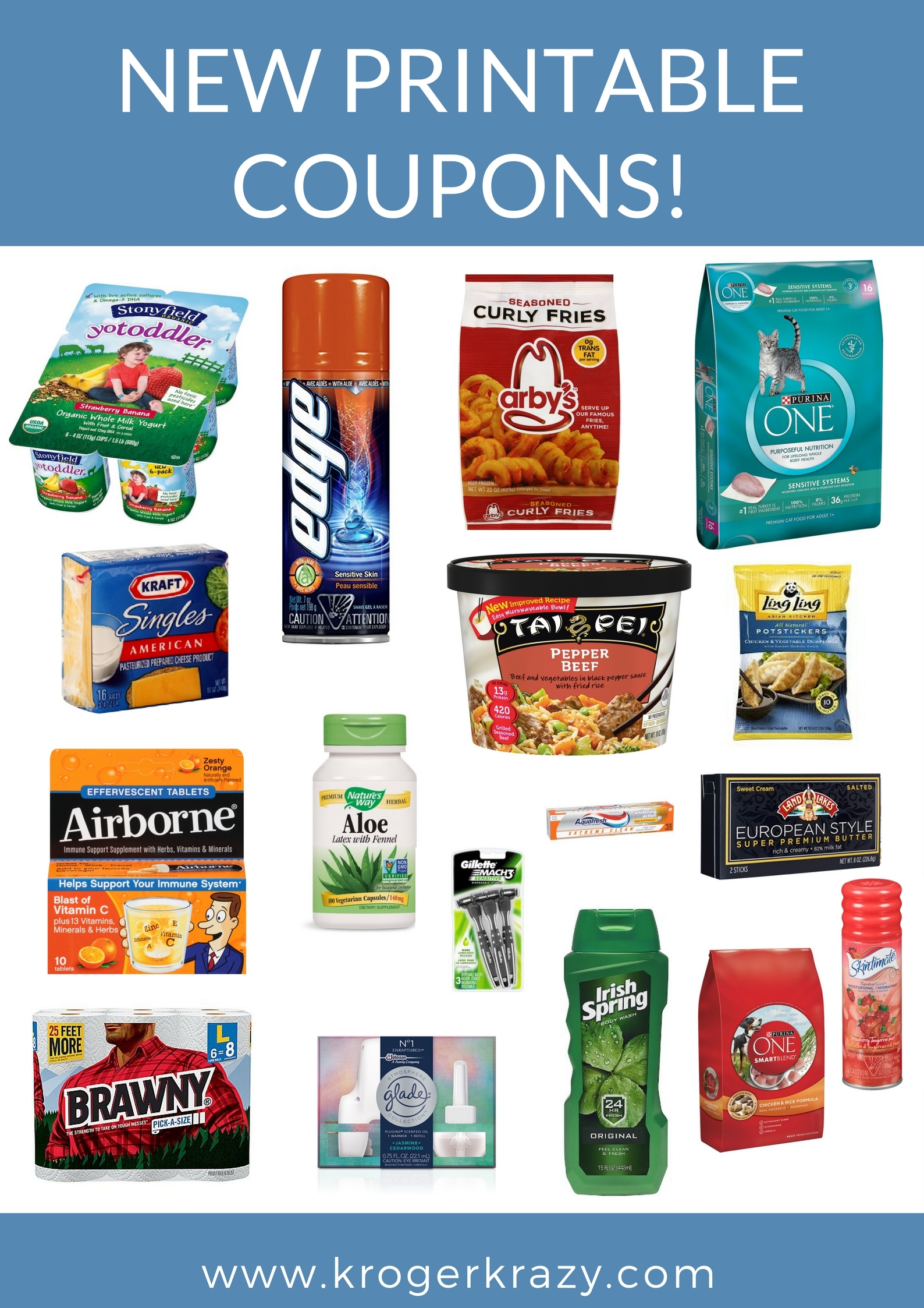 New Printable Coupons Purina Gillette Land O Lakes Glade AND Worksheets Library